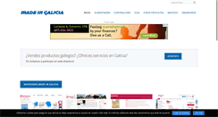 Desktop Screenshot of madeingalicia.com